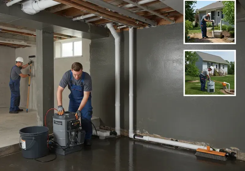 Basement Waterproofing and Flood Prevention process in Granite Shoals, TX